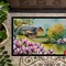 Edge Collections - 18" x 27" - Multicolor - Louisiana Magnolias Doormat Indoor Outdoor Rug - 1 Piece